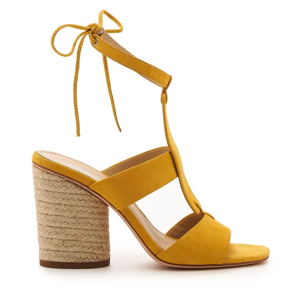 Botkier Alexia Sandal - Yellow, Size 8